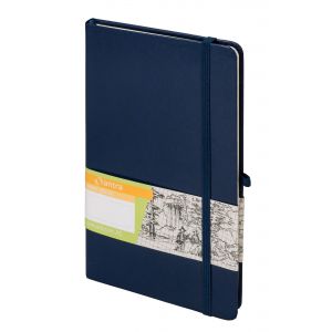 Notes Antra Romantyzm A5/80/80g gładki, Granatowy